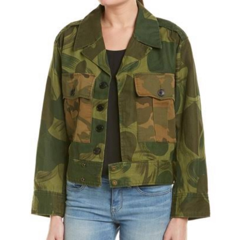 Zadig & Voltaire ‘Kaleno’ camouflage jacket